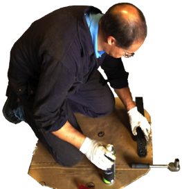 Roger at work
